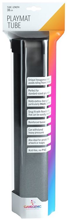 Tube pour Tapis de Jeu: Noir