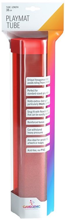 Tube pour Tapis de Jeu: Rouge
