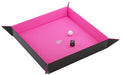 Magnetic Dice Tray : Square - Black / Pink (multilingue)