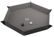 Magnetic Dice Tray : Hexagonal - Black / Gray (multilingue)