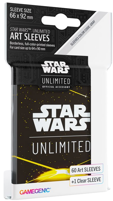 Star Wars: Unlimited - Art Sleeves (Jaune)