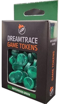 Jetons de jeux DreamTrace: Bois de Sorcière Vert
