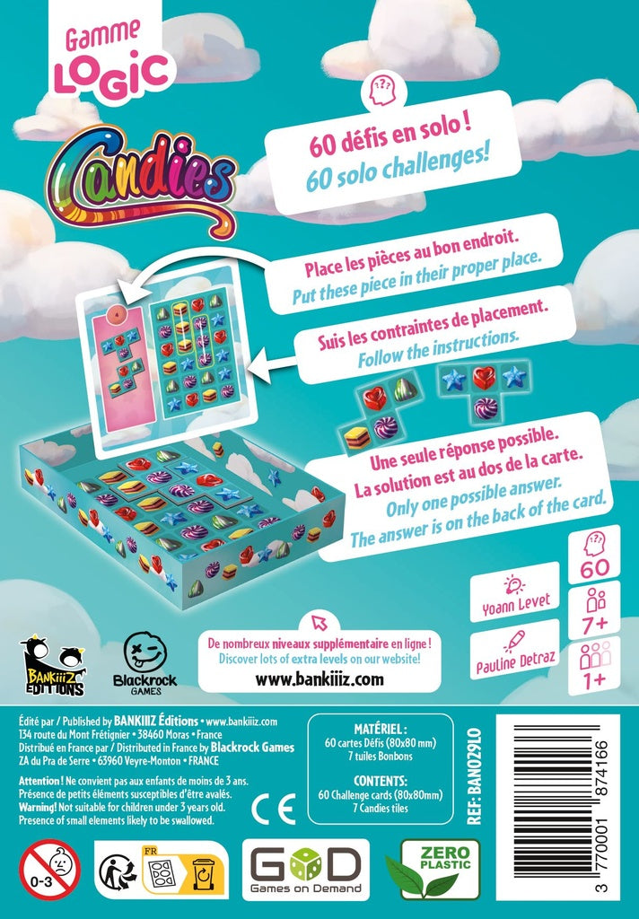 Gamme Logic : Candies (multilingue)
