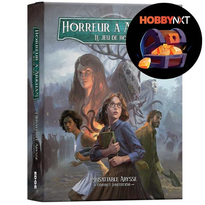 Horreur à Arkham: Le Jeu de Rôle - Coffret D'initiation - L'Insatiale Abysse (français)