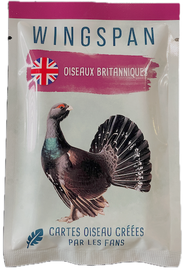 Wingspan: Cartes Oiseau Créées par les Fans - Britanniques (français)