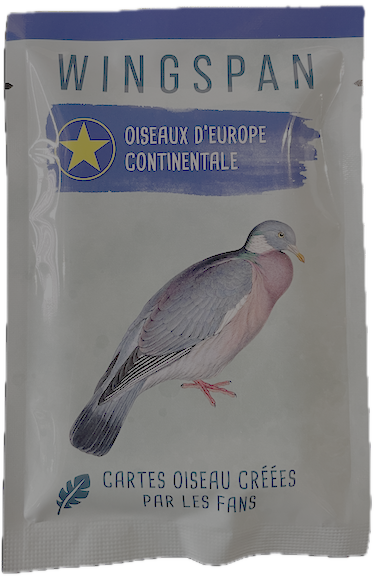 Wingspan: Cartes Oiseaux Créées par les Fans - Europe Continentale (français)