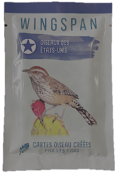 Wingspan: Cartes Oiseaux Créées par les Fans - États-Unis (français)