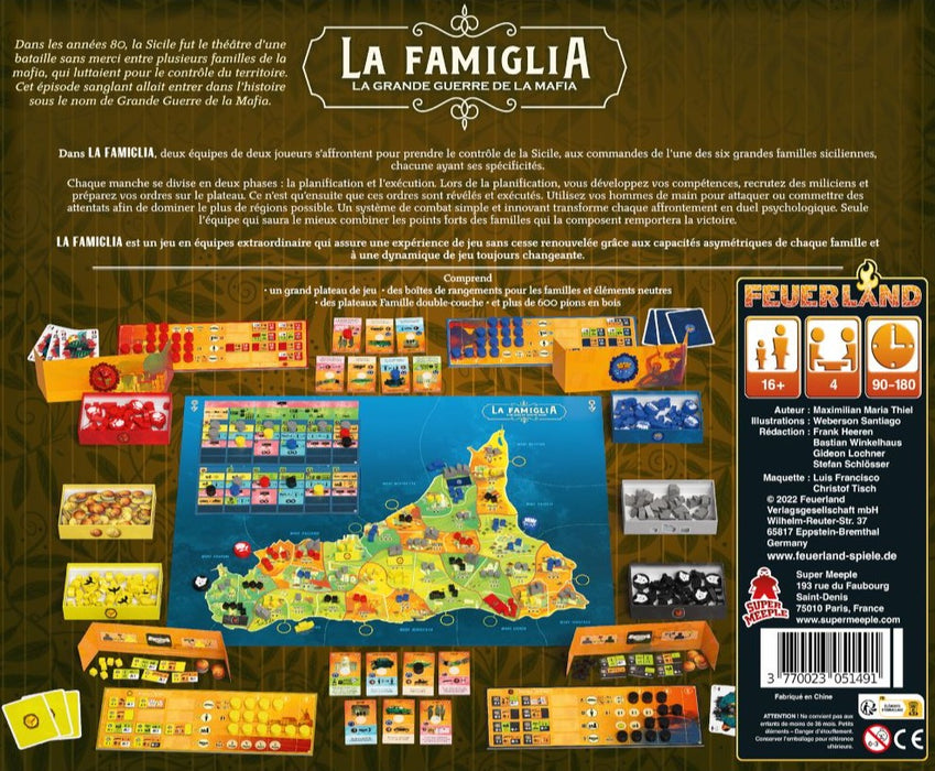 La Famiglia : La Grande Guerre de la Mafia (French)