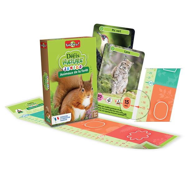 Défis Nature Junior: Animaux de la forêt (français)
