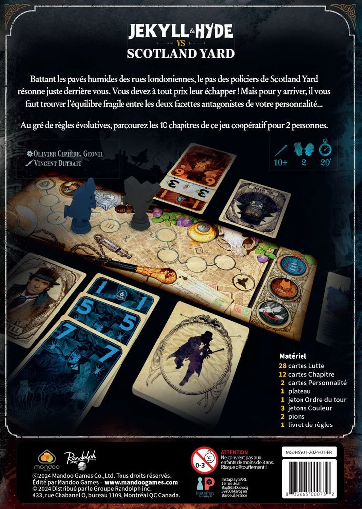 Jekyll & Hyde vs Scotland Yard (French)