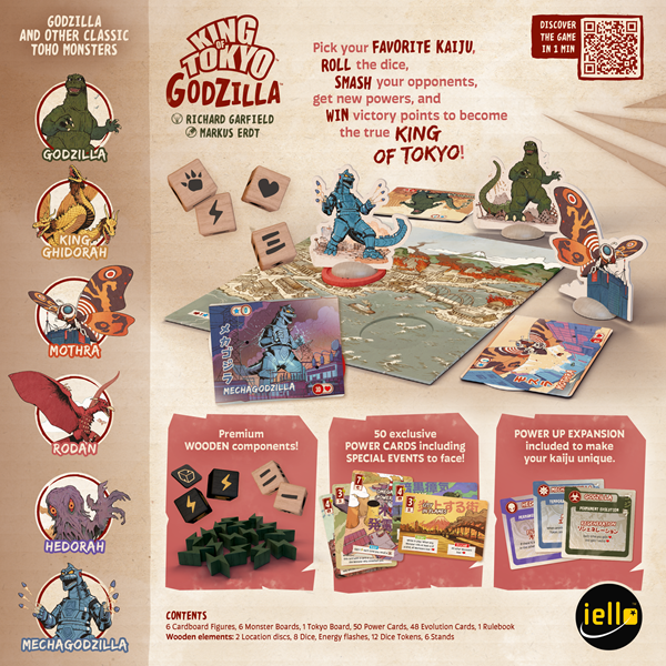 King of Tokyo - Édition Godzilla (français) [Précommande] ***Q3 2026***