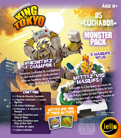 King of Tokyo: Monster Pack - Luchador (French)