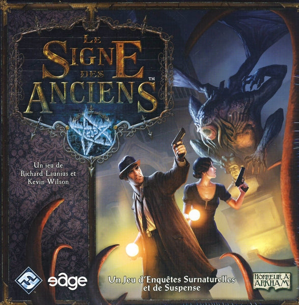 Le signe des anciens + Forces ocultes + Les portais d'Arkham (français) - USAGÉ