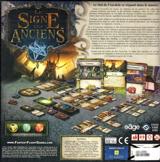 Le signe des anciens + Forces ocultes + Les portais d'Arkham (français) - USAGÉ