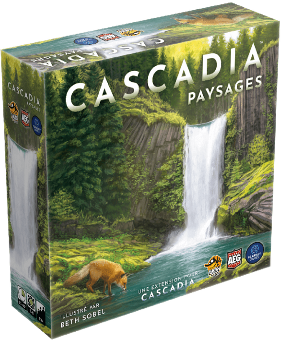 Cascadia: Paysages (français) ***Boîte avec dommages mineurs***