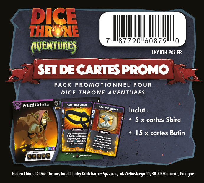 Dice Throne Aventures: Pack d'Extension (français)