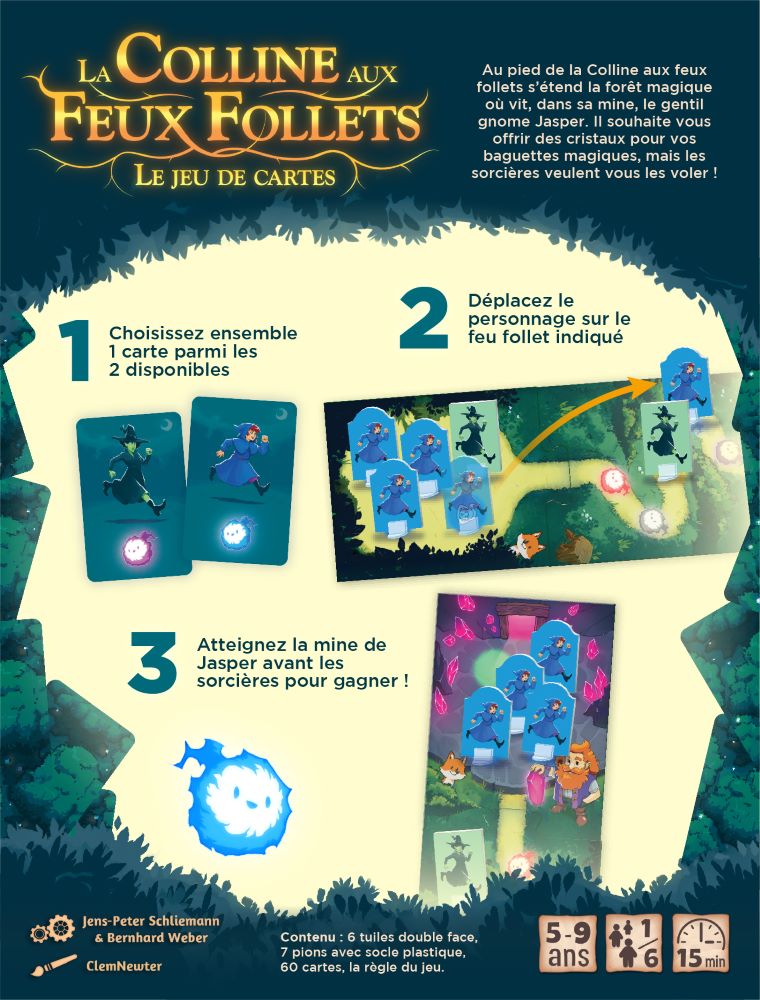 La Colline aux Feux Follets - Le Jeu de Cartes (français)