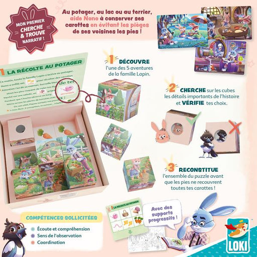 Les Cubes Puzzle de Nono (français)