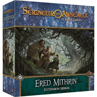Le Seigneur des Anneaux: JCE - Ered Mithrin - Extension Héros (français)
