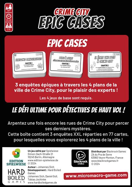 MicroMacro: Crime City - Epic Cases (français)