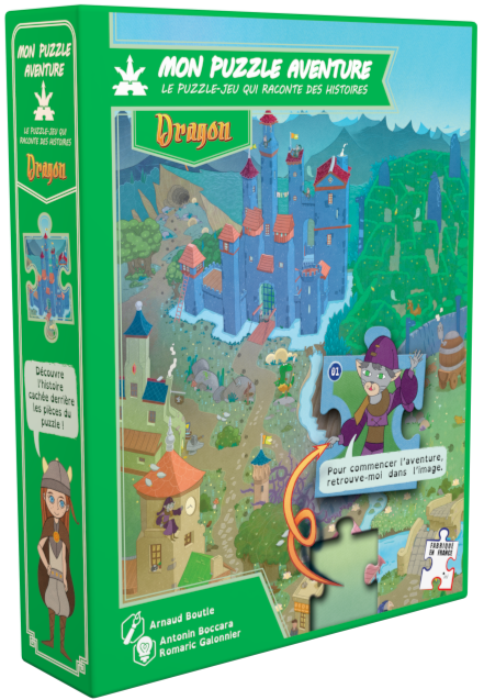 Mon Puzzle Aventure : Dragon (français)