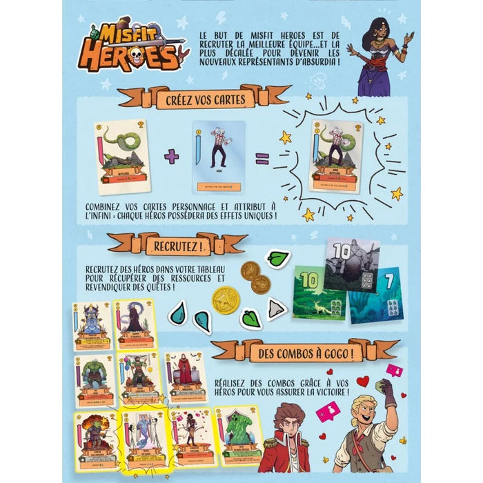Misfit Heroes (French) [Pre-order] ***Q2 2026***