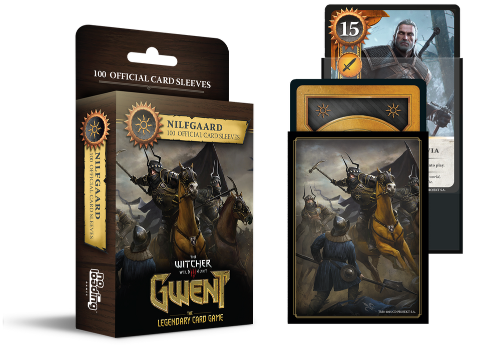 Gwent: Card Protectors - Nilfgaard (Pack of 100)