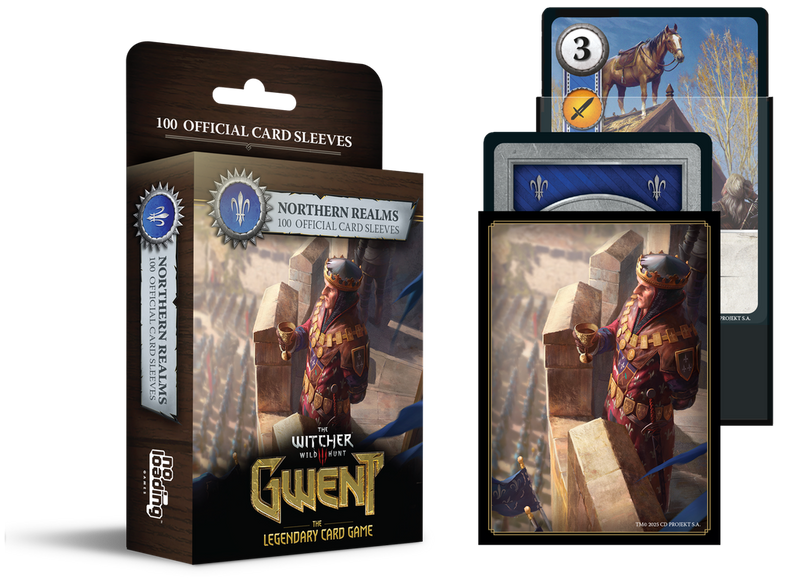 Gwent: Card Protectors - Northern Realms (Pack of 100)
