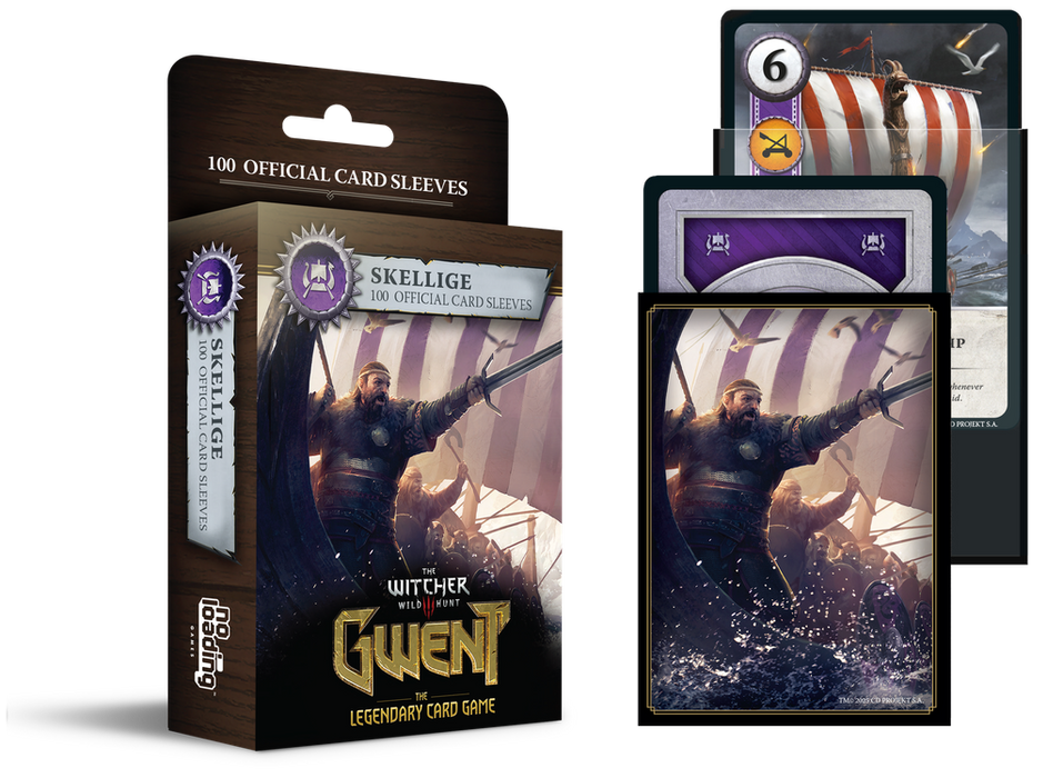 Gwent: Protecteurs de cartes - Skellige (Paquet de 100)