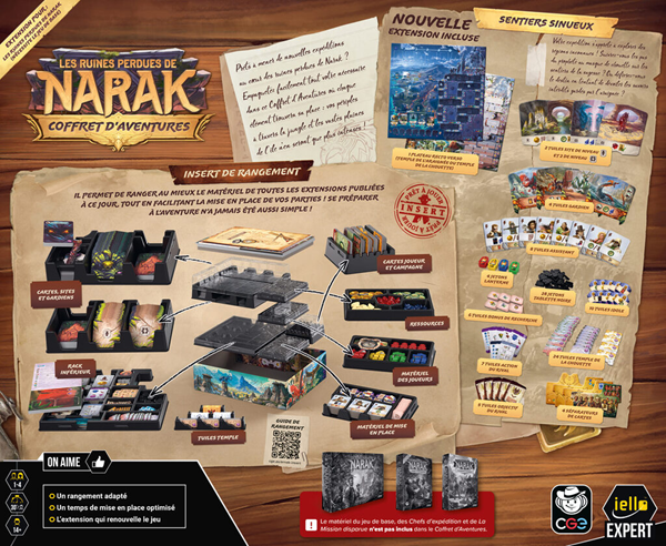 Les Ruines Perdues de Narak: Big Box - Le Coffret d'Aventure (French) [Pre-order]