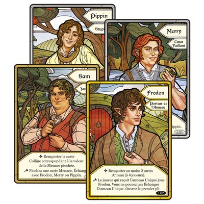 La Communauté de l'Anneau: Le Jeu de Plis Coopératif (français)