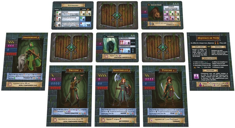 One Deck Dungeon: Forêt des Ombres (français)