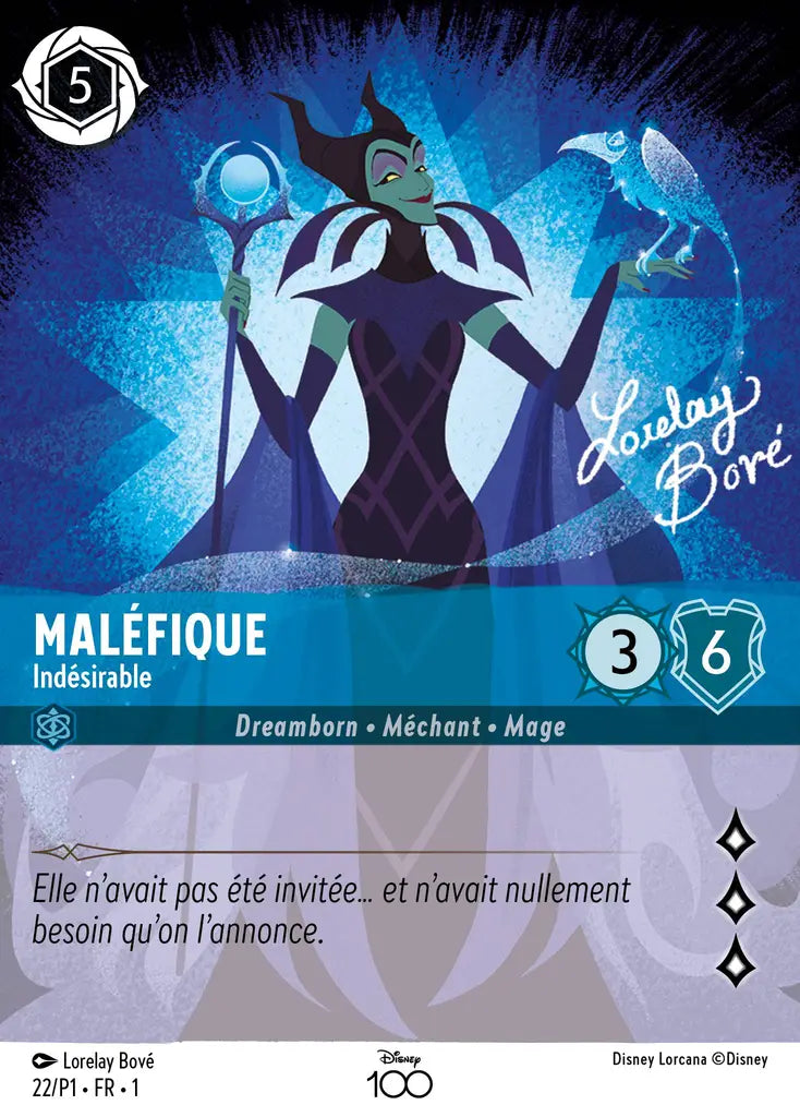 Maléfique - Indésirable (Art Alternatif) (22) - D100P - Promo - Holofoil