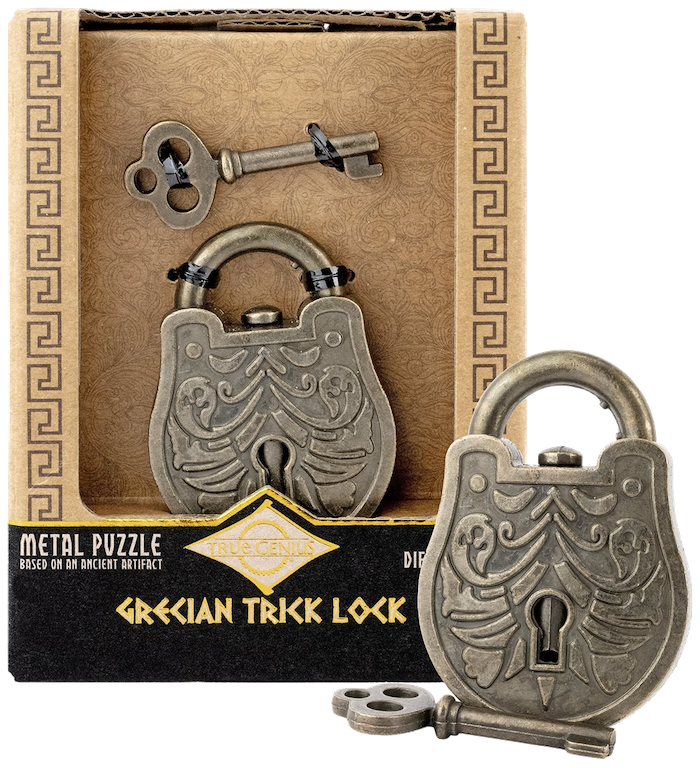 True Genius - Grecian Trick Lock (anglais)