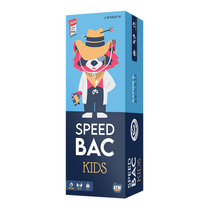 Speed ​​Bac: Kids (French) *** Box with minor damage ***