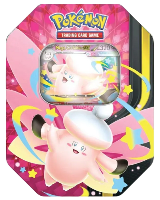 Mega Evolution: Moonlit Tin - Mega Clefable ex (français)