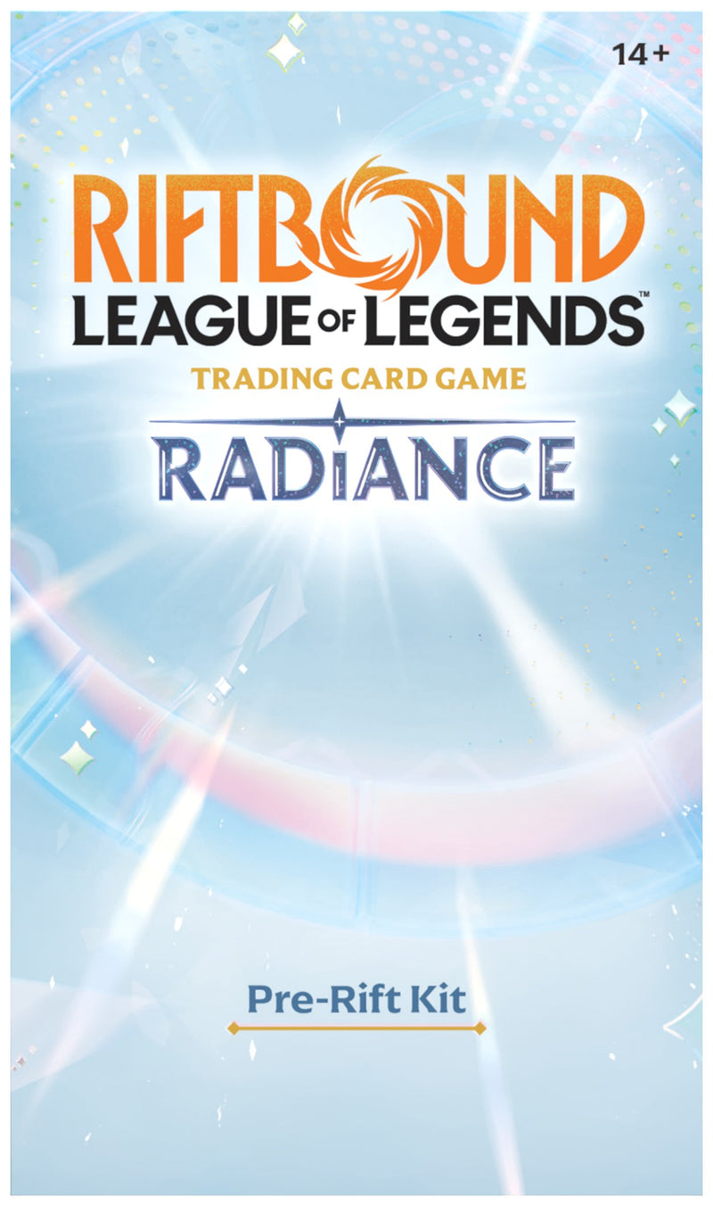 RIFTBOUND LEAGUE OF LEGENDS TCG RADIANCE PRE-RIFT EVENT KIT
