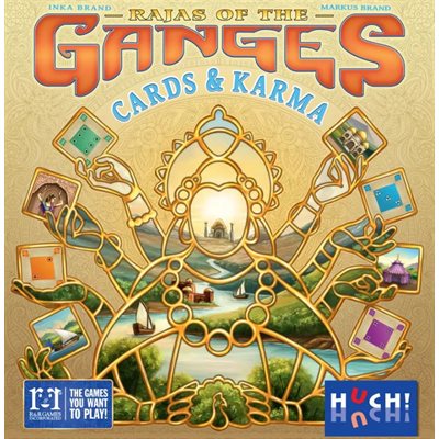 Rajas of the Ganges: Cards & Karma (multilingue)