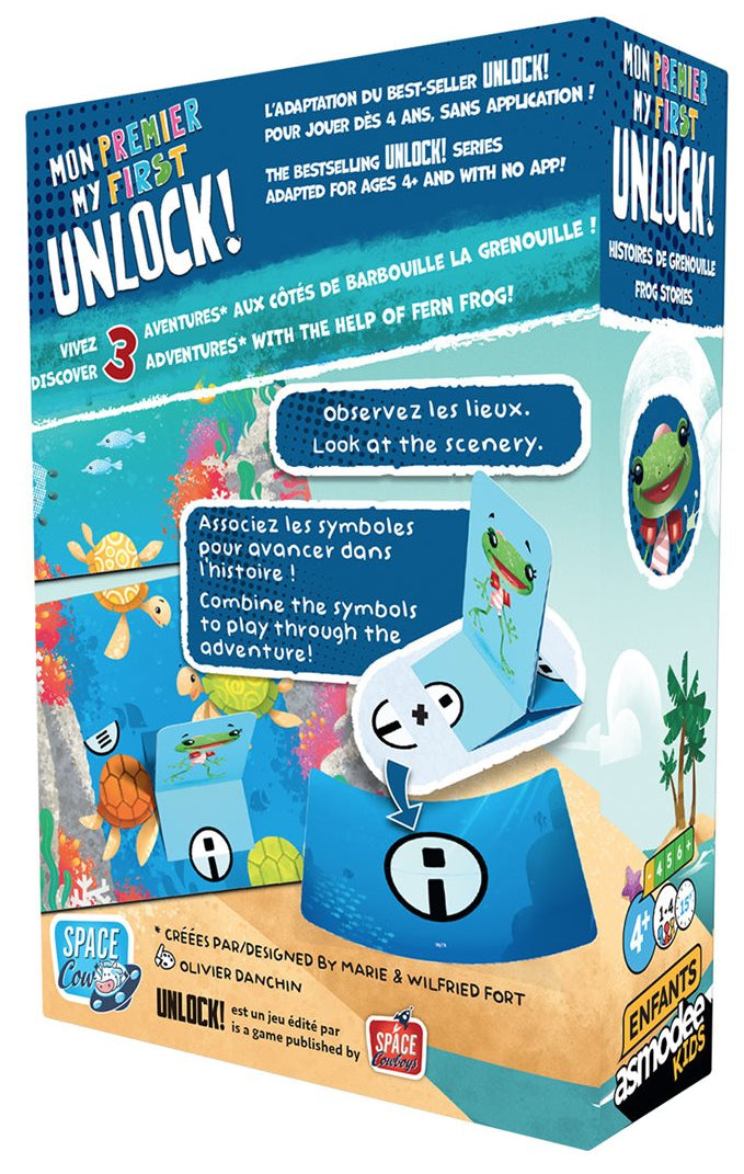 Mon Premier Unlock!: Histoires de Grenouilles (multilingue)