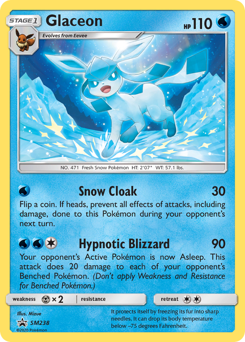 Glaceon (SM238) - SP  - Promo