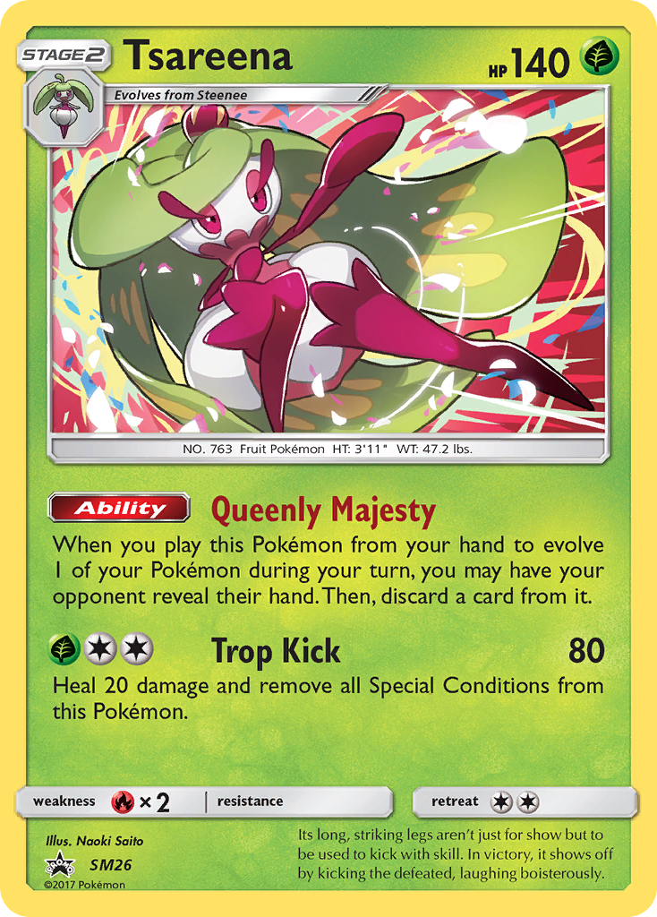 Tsareena (SM26) - SP  - Promo - Holofoil