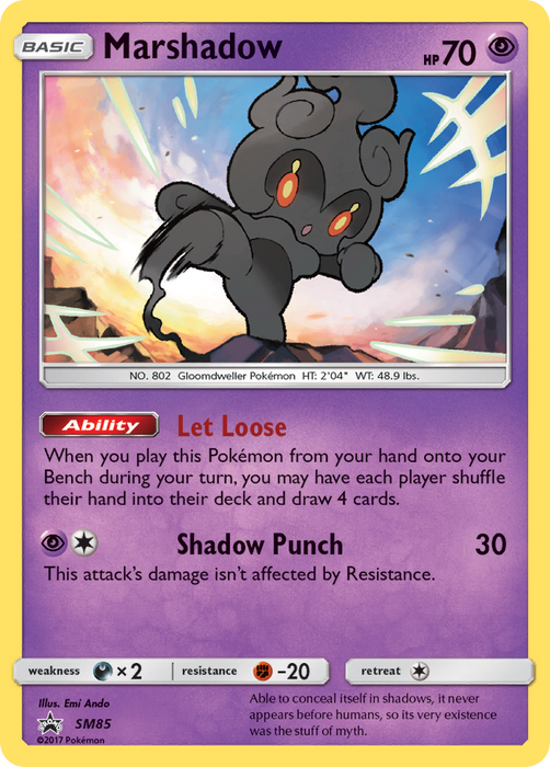 Marshadow (SM85) - SP  - Promo - Holofoil