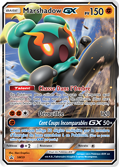 Marshadow GX FRANÇAIS (SM59) - SP  - Promo - Holofoil