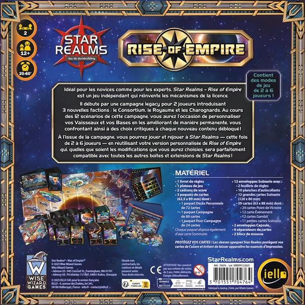 Star Realms: Rise of Empire (français)