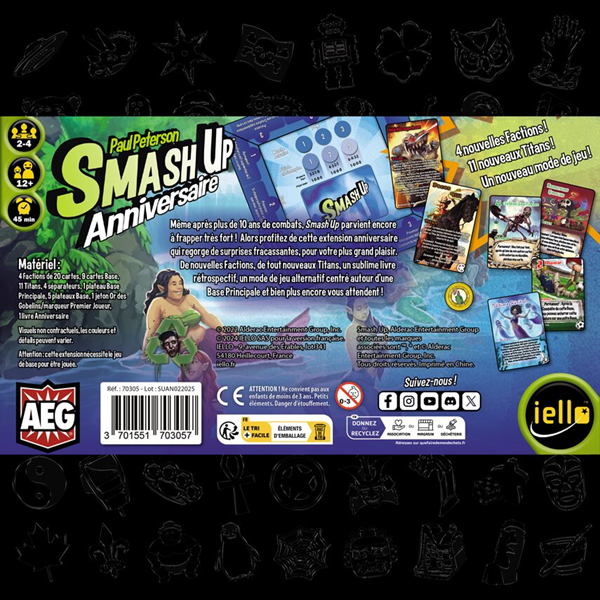 Smash Up: Anniversaire (français)