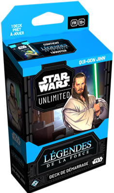 Légendes de la Force - Deck de Démarrage: Qui-Gon Jinn (français)