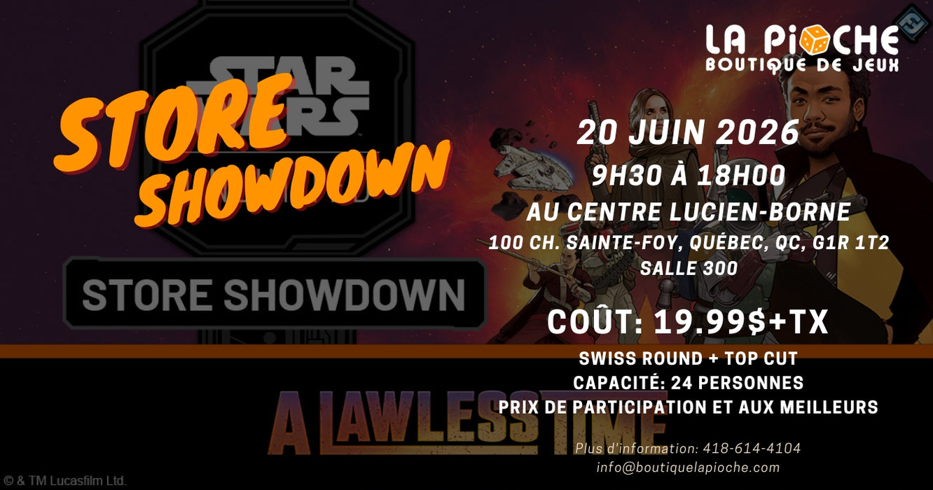 Store Showdown - A Lawless Time - 20 juin 2026