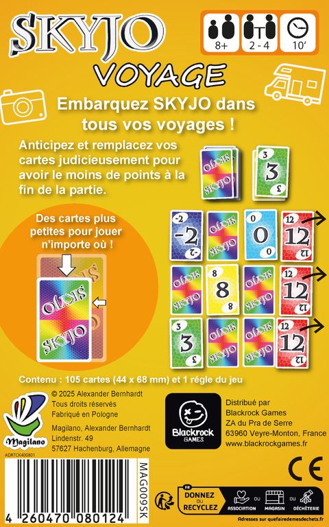 Skyjo: Voyage (français)