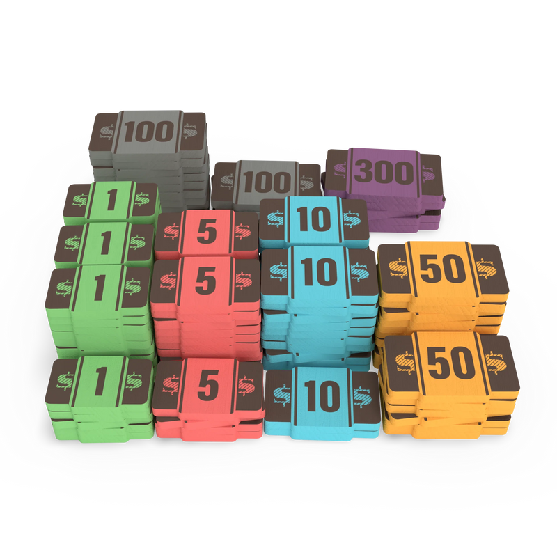 Speakeasy: Wooden Money Tokens
