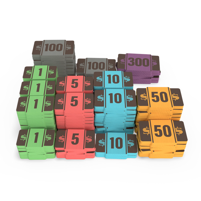 Speakeasy: Wooden Money Tokens